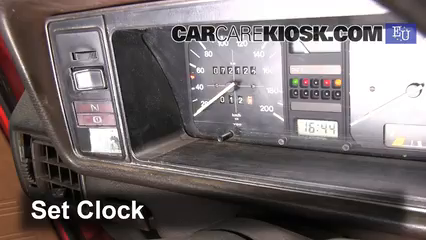 1980 Volkswagen Golf L 1.3L 4 Cyl. Clock