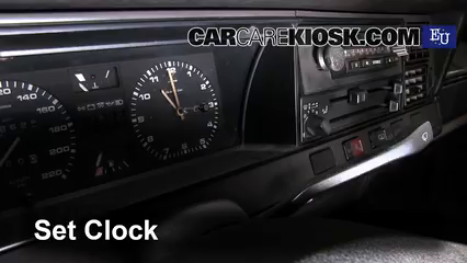 1985 Volkswagen Passat C Estate 1.6L 4 Cyl. Diesel Clock