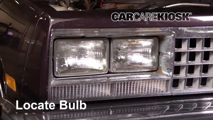 1987 Chevrolet El Camino 5.0L V8 Éclairage Feu clignotant avant (remplacer l'ampoule)