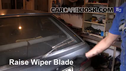 1989 Mazda 323 GLX 1.7L 4 Cyl. Diesel Windshield Wiper Blade (Rear)