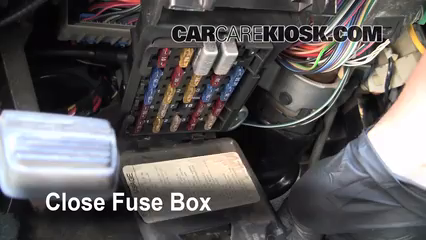 Interior Fuse Box Location: 1991-1996 Buick Park Avenue ... blown fuse circuit breaker box 