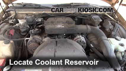 1993 Buick Roadmaster Estate Wagon 5.7L V8 Antigel (Liquide de Refroidissement) Réparer les Fuites