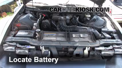 1994 Chevrolet Camaro 3.4L V6 Coupe Battery Replace