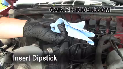 Chevy s10 transmission fluid dipstick