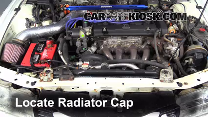 Coolant Flush How-to: 1999 Honda Accord EX  4 Cyl. Coupe (2 Door)