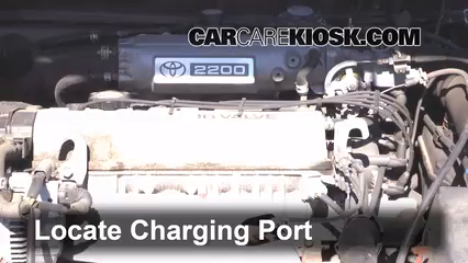 How to Add Refrigerant to a 1992-1996 Toyota Camry - 1996 Toyota Camry ...