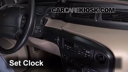 1996 Ford Windstar GL 3.8L V6 Clock Set Clock