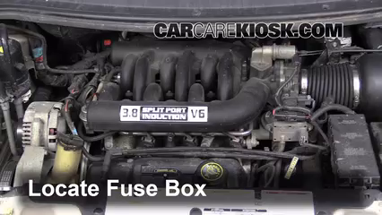 1996 Ford Windstar GL 3.8L V6 Fuse (Engine) Check