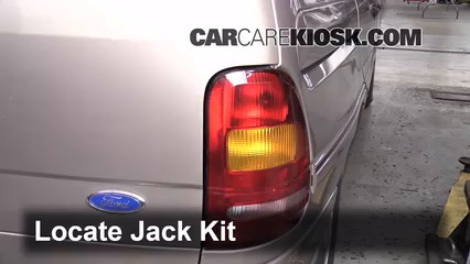 1996 Ford Windstar GL 3.8L V6 Jack Up Car Use Your Jack to Raise Your Car