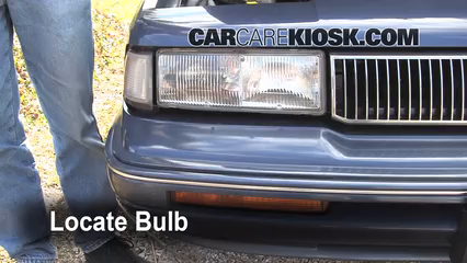 1996 Oldsmobile Cutlass Ciera 3.1L V6 Sedan Luces Luz de estacionamiento (reemplazar foco)