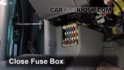 Interior Fuse Box Location: 1997-2003 Ford Escort - 1999 ... 2005 mazda tribute fuse panel diagram 