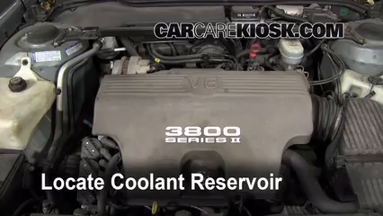 1997 Pontiac Bonneville SE 3.8L V6 Coolant (Antifreeze) Check Coolant Level