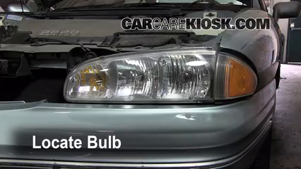 1997 Pontiac Bonneville SE 3.8L V6 Éclairage Feu clignotant avant (remplacer l'ampoule)