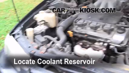 1997 Toyota Camry XLE 3.0L V6 Coolant (Antifreeze) Add Coolant