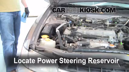 2017 nissan altima power steering fluid