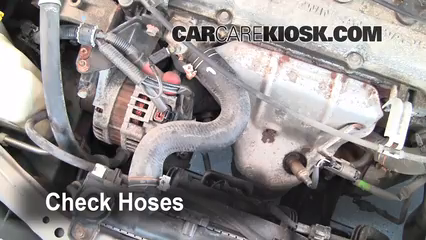 1998 Nissan Altima GXE 2.4L 4 Cyl. Hoses