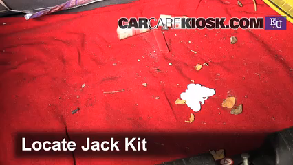 1998 Opel Corsa B II 1.0L 3 Cyl. Jack Up Car Use Your Jack to Raise Your Car