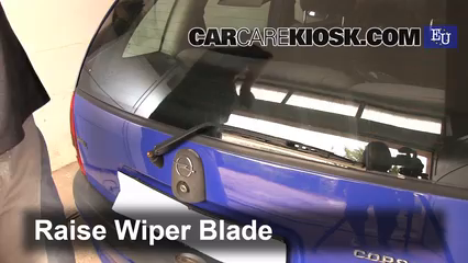 Opel Corsa B Hatch Variant1 Bosch H Range Rear Window Windscreen Wiper Blade