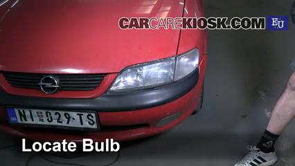 1998 Opel Vectra Estate DTI 2.0L 4 Cyl. Turbo Diesel Luces Luz de estacionamiento (reemplazar foco)