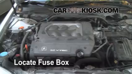 Replace a Fuse: 1999-2003 Acura TL - 1999 Acura TL 3.2L V6 1999 acura fuse box 