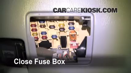 Interior Fuse Box Location: 1998-2003 Toyota Sienna - 1999 ... toyota sienna fuse box location 