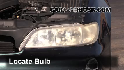 1999 Acura CL Premium 3.0L V6 Lights Headlight (replace bulb)