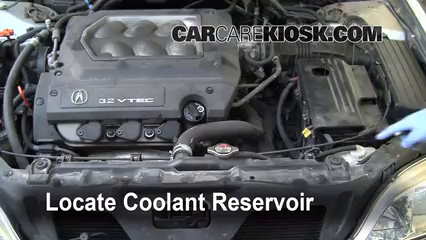 1999 Acura TL 3.2L V6 Coolant (Antifreeze) Check Coolant Level