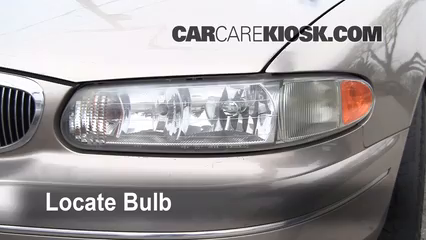 1999 Buick Century Custom 3.1L V6 Luces Luz de carretera (reemplazar foco) 