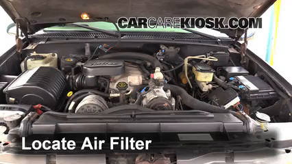 1999 Chevrolet K3500 LS 7.4L V8 Crew Cab Pickup (4 Door) Air Filter (Engine)