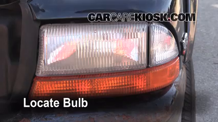 1999 Dodge Durango SLT 5.9L V8 Lights Headlight (replace bulb)