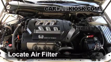 1999 Honda Accord LX 3.0L V6 Sedan (4 Door) Air Filter (Engine) Replace