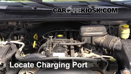 How to Add Refrigerant to a 2003 Jeep Grand Cherokee Laredo  6 Cyl.