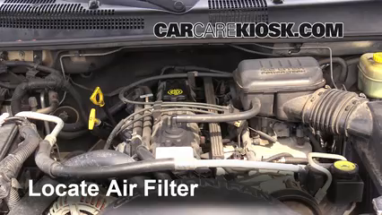 1999 Jeep Grand Cherokee Limited 4.0L 6 Cyl. Air Filter (Engine) Replace
