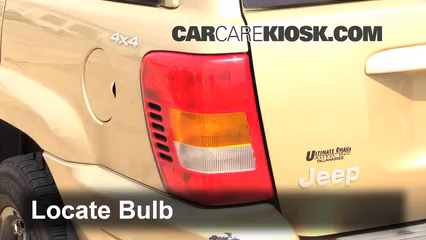 1999 Jeep Grand Cherokee Limited 4.0L 6 Cyl. Lights Turn Signal - Rear (replace bulb)