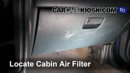 1999 Nissan Almera GX 2.0L 4 Cyl. Diesel Filtre à air (intérieur)