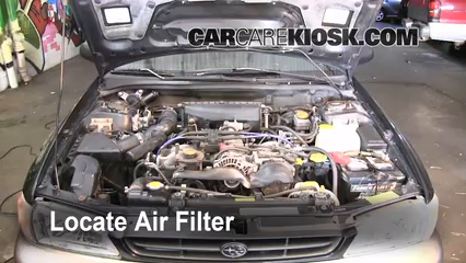 1999 Subaru Impreza Outback 2.2L 4 Cyl. Air Filter (Engine) Check