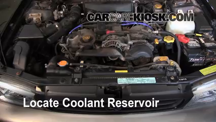 1999 Subaru Impreza Outback 2.2L 4 Cyl. Coolant (Antifreeze) Check Coolant Level