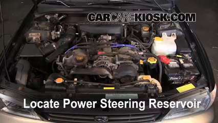 1999 Subaru Impreza Outback 2.2L 4 Cyl. Power Steering Fluid Check Fluid Level
