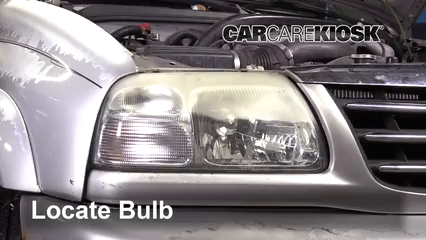 1999 Suzuki Grand Vitara JLX 2.5L V6 Lights Daytime Running Light (replace bulb)