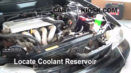 1999 Toyota Corolla CE 1.8L 4 Cyl. Coolant (Antifreeze) Add Coolant