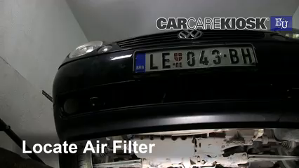 1999 Volkswagen Lupo TDI 1.4L 3 Cyl. Turbo Diesel Air Filter (Engine)