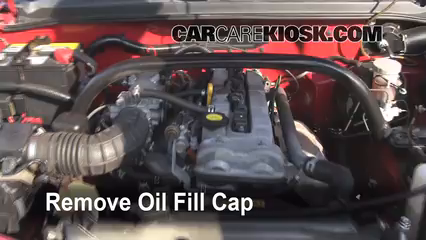 How To Add Oil Chevrolet Tracker 1999 2004 2000