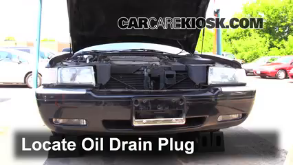 2000 Cadillac Eldorado ESC 4.6L V8 Oil Change Oil and Oil Filter