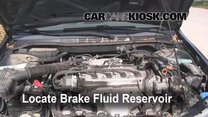 2000 Honda Accord EX 2.3L 4 Cyl. Sedan (4 Door) Brake Fluid Add Fluid