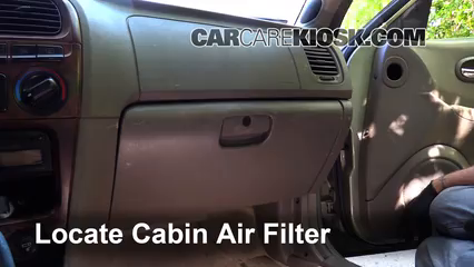 2000 Hyundai Sonata GLS 2.5L V6 Air Filter (Cabin)