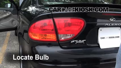 2000 Oldsmobile Alero GL 3.4L V6 Sedan (4 Door) Lights Brake Light (replace bulb)