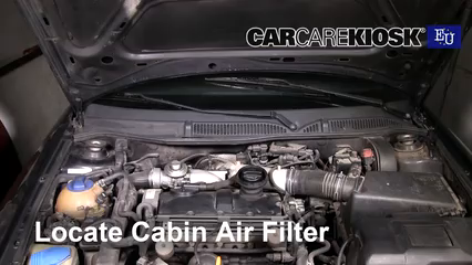Cabin Filter Replacement Volkswagen Golf 1992 1998 1997