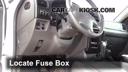 Interior Fuse Box Location: 1998-2004 Isuzu Rodeo - 2001 ... 2001 isuzu npr fuse box diagram 