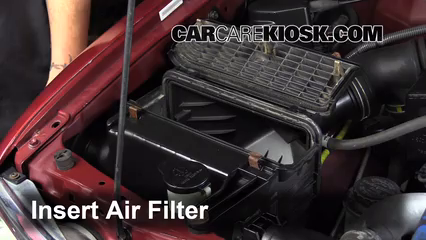 Air Filter How To 1995 2004 Toyota Tacoma 1998 Toyota Tacoma