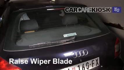 2001 Audi A3 TDI 1.9L 4 Cyl. Turbo Diesel Windshield Wiper Blade (Rear) Replace Wiper Blade